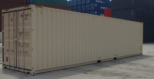 A huge storage container 40ft long