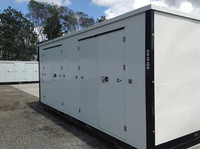 Coomera Self Storage units