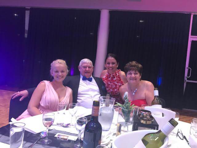 150 beenleigh celebration Angie and Courtney with one of the longest founding families in the Beenleigh shire over 100 years