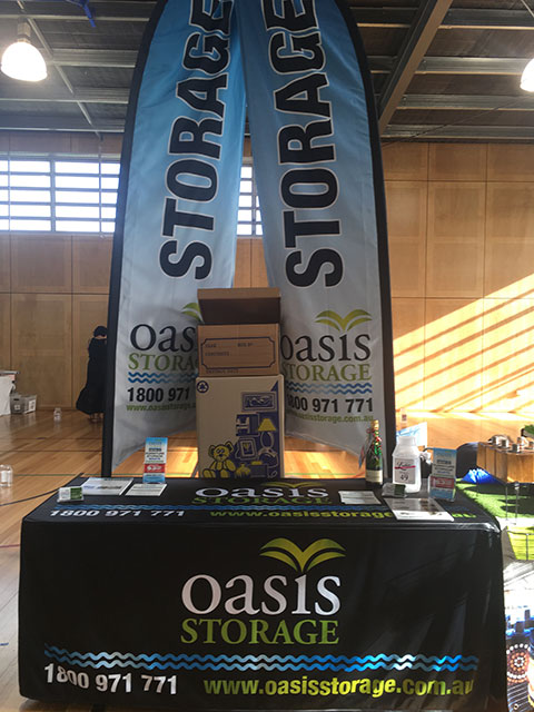 Oasis Storage ormeau at Norfolk village state school ladies market night 2017