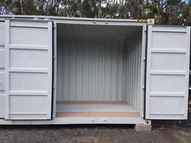 Half container storage oasis storage Jacobs Well