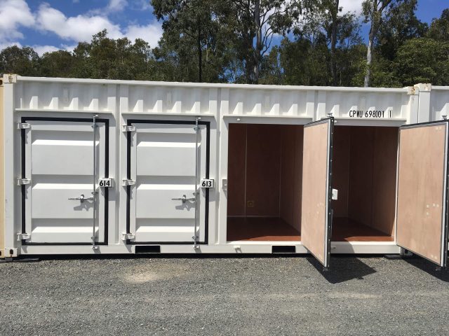 Cheap self storage in shipping containers