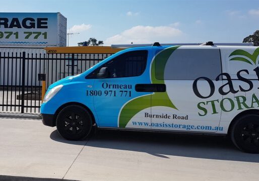 oasis storage gold coast van